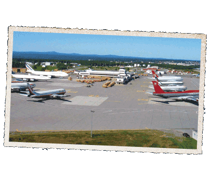 13 additional planes land at Gander International Airport.